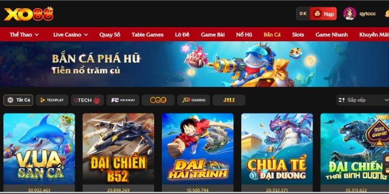 Bắn cá Xo88: Chơi săn cá đổi thưởng hấp dẫn và kịch tính 2 Tổng quan về trò chơi bắn cá đổi thưởng Xo88
