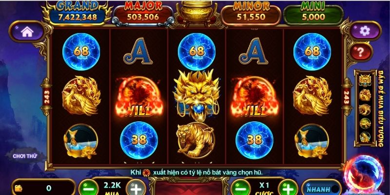 Quay hũ Xo88: Game đổi thưởng có cơ hội nhận thưởng khủng 4 Chọn mức cược phù hợp